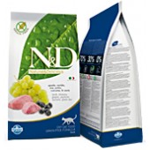 N&D GRAIN FREE ADULT CAT AGNELLO E MIRTILLO 